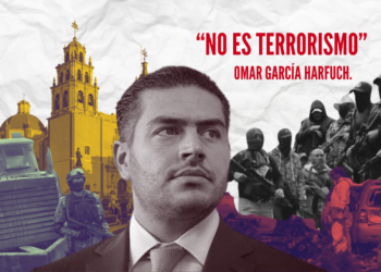 "No es terrorismo" Omar García Harfuch. Foto: Especial.