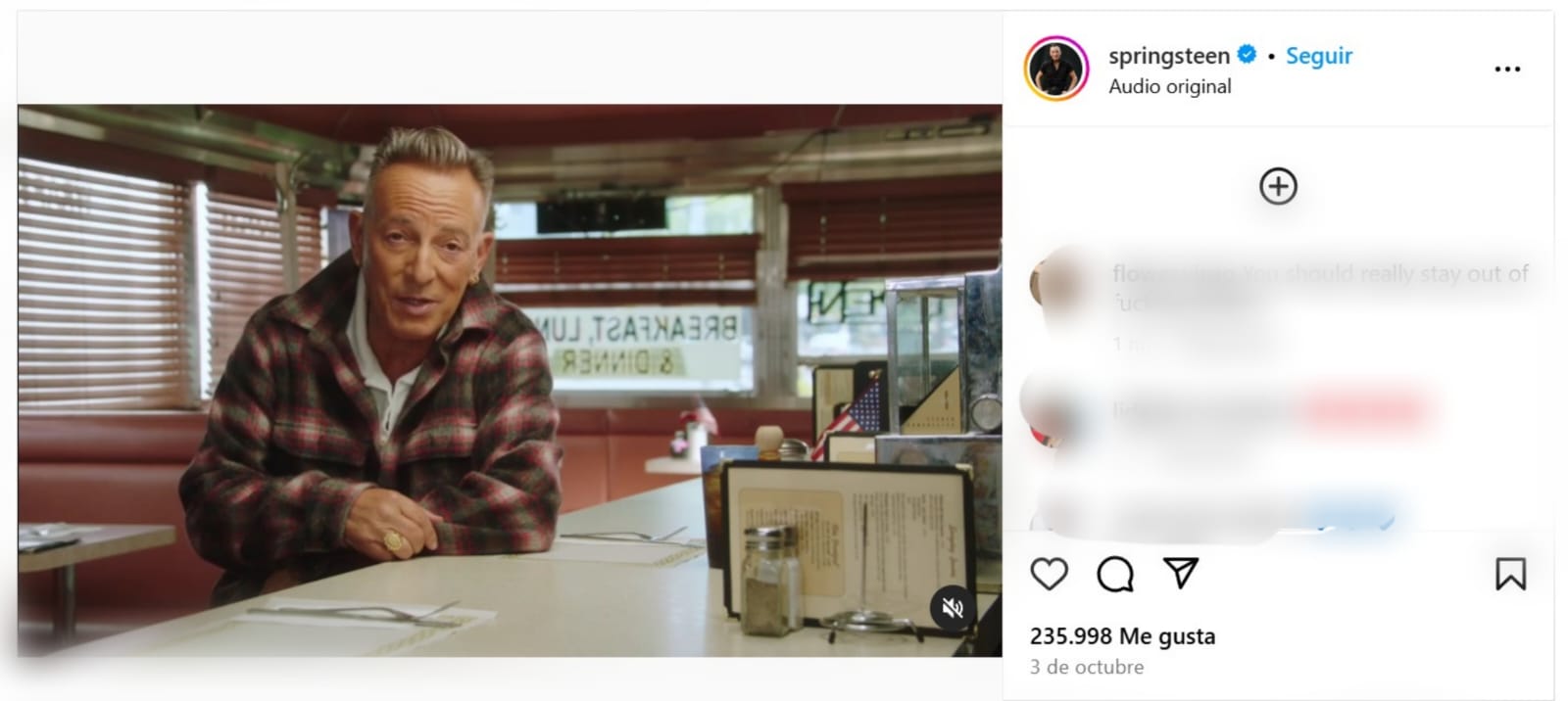 Springsteen apoya a Kamala Harris