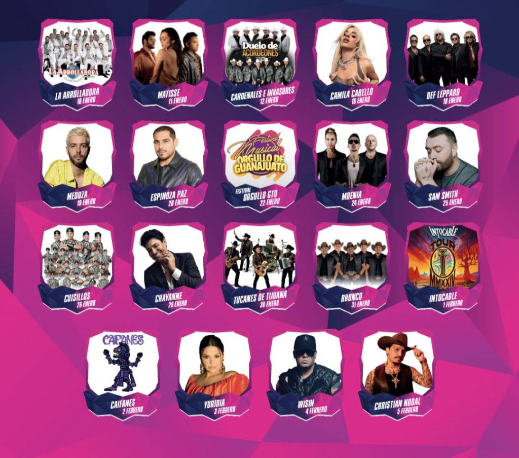 Line-up de la Feria de León 2025