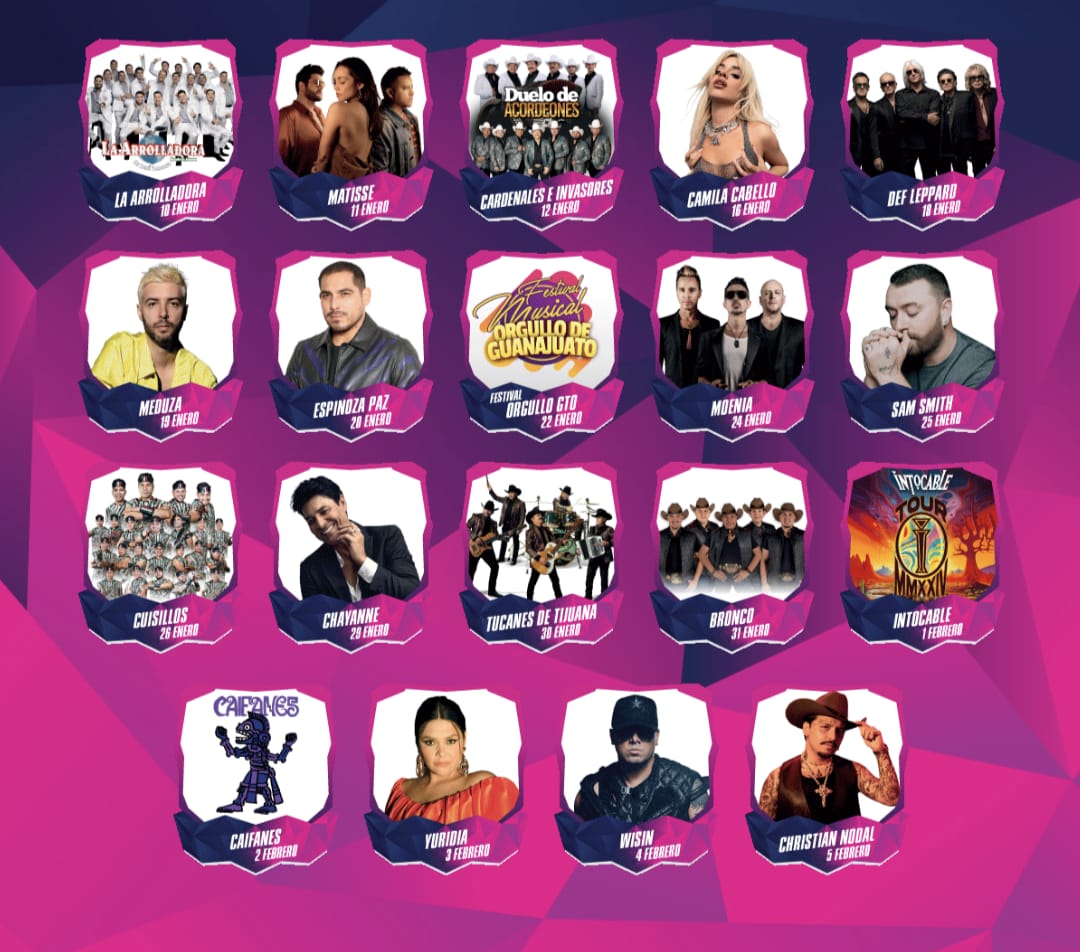 Line-up de la Feria de León 2025