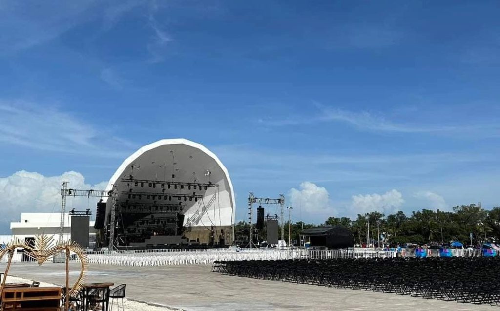 Concha Acústica para la Feria de Ciudad del Carmen