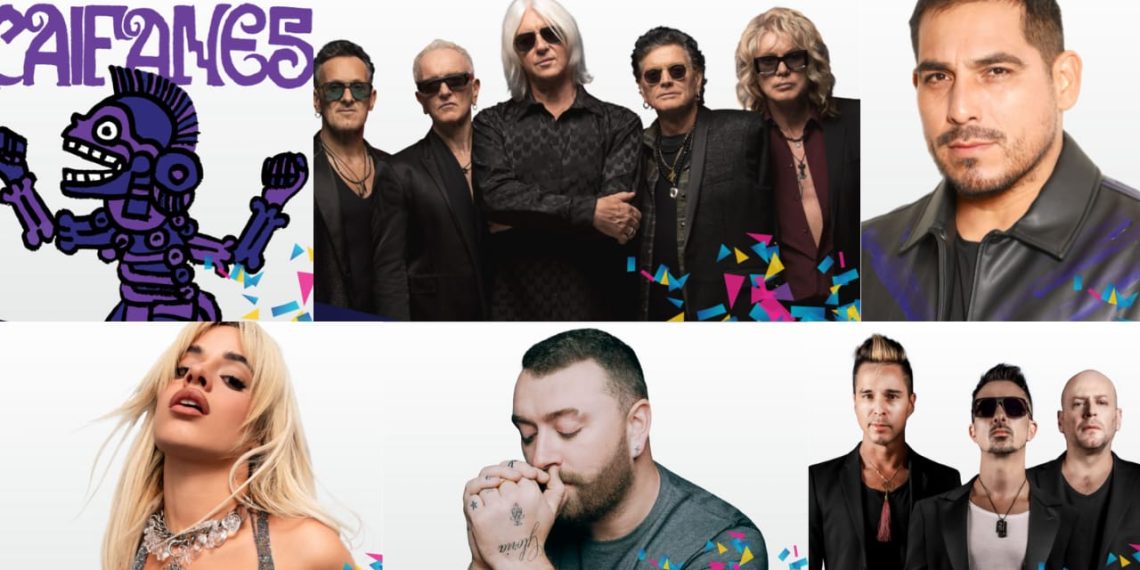 Artistas internacionales como Def Leppard, Sam Smith y Camila Cabello en la Feria de León 2025
