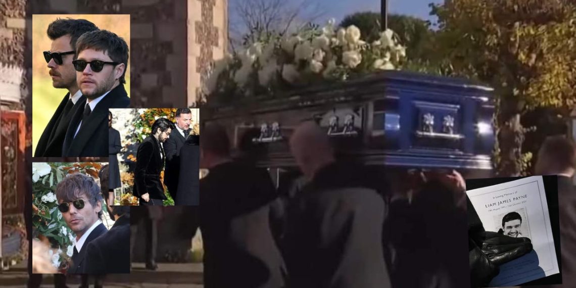 Miembros de One Direction se reúnen en funeral de Liam Payne