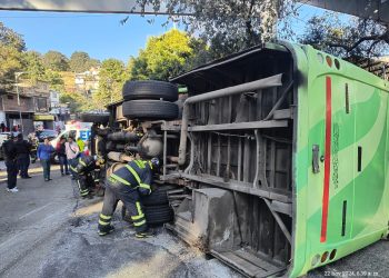 Accidente en la México-Cuernavaca