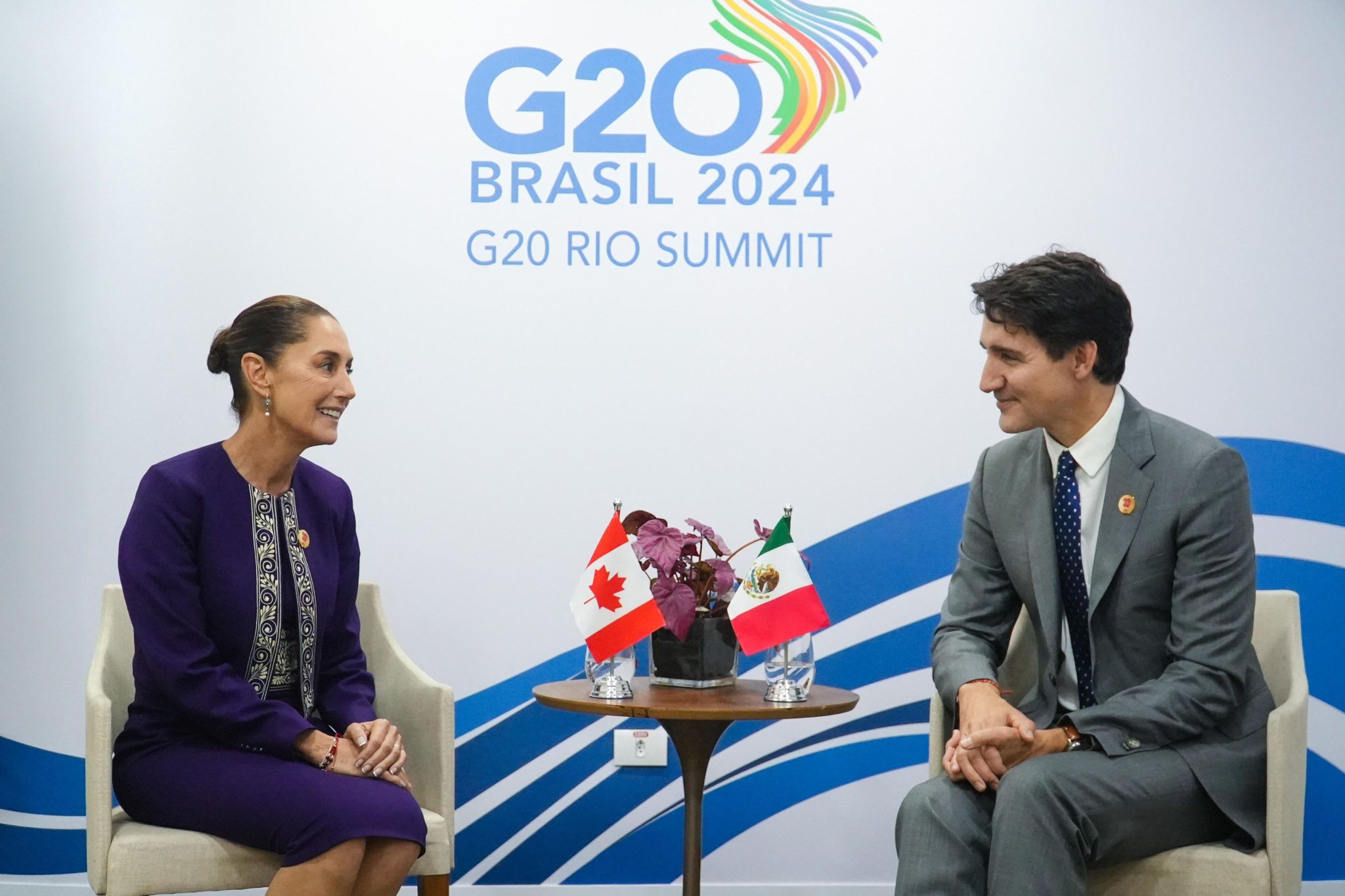 Claudia Sheinbaum en el G20