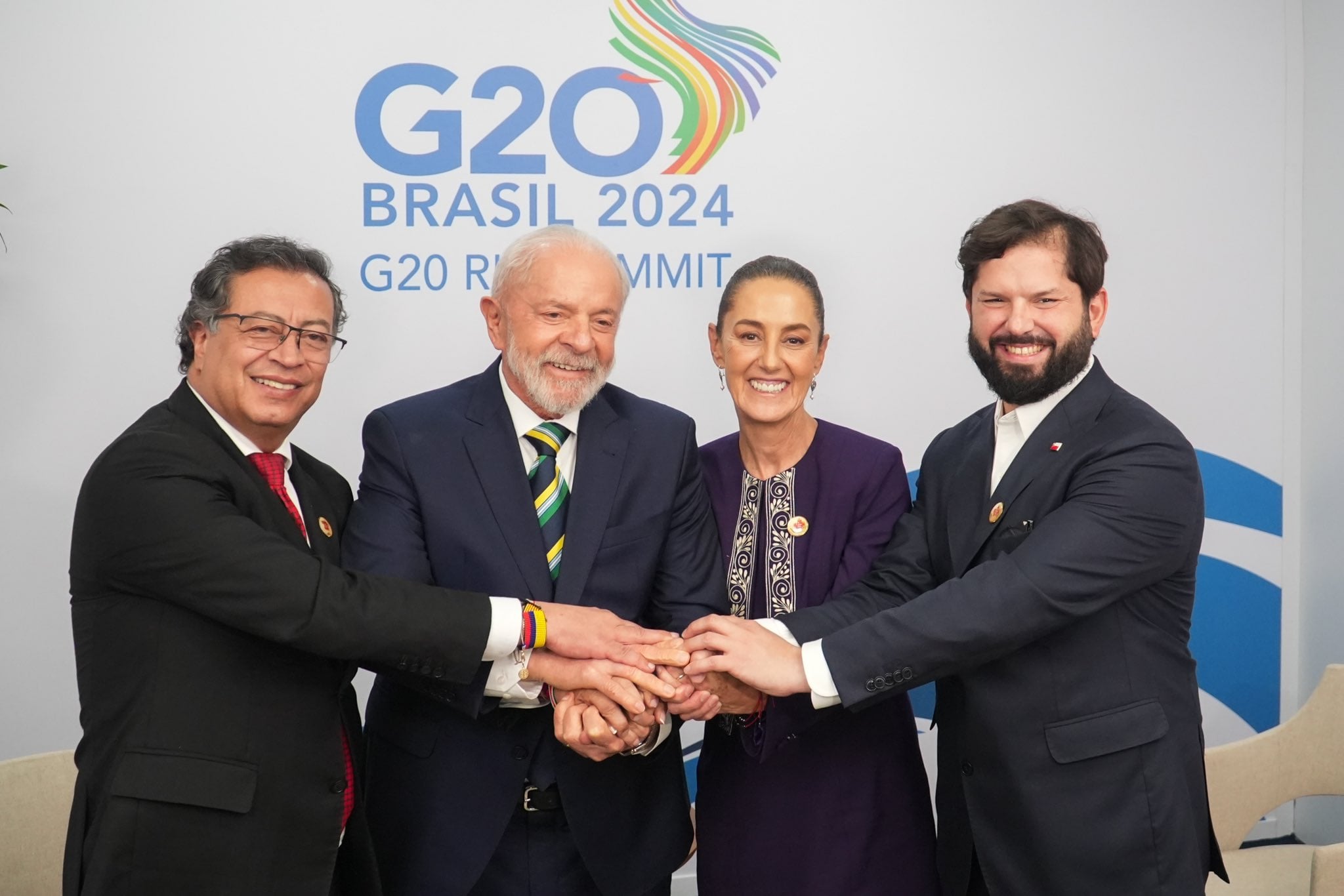 Claudia Sheinbaum en el G20 
