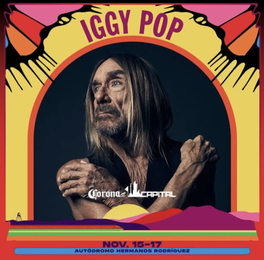 Iggy Pop en Corona Capital 2024