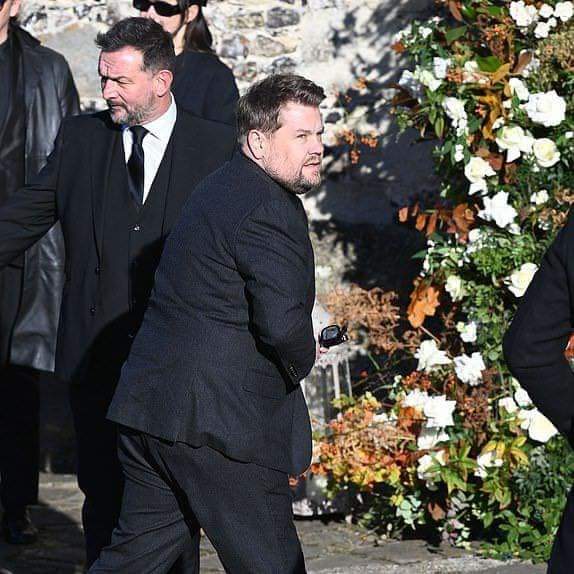 James Corden en funeral de Liam Payne