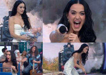 Katy Perry se hace viral tras memes por su visita en México