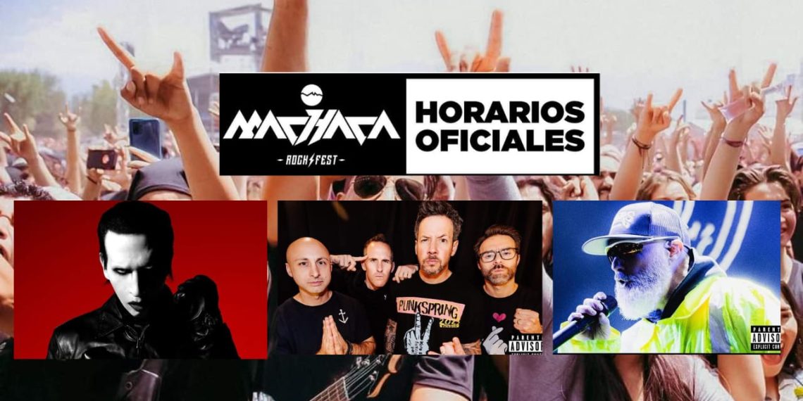 Ya están disponibles los horarios del Machaca Rock Fest