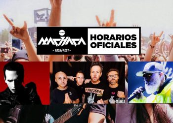 Ya están disponibles los horarios del Machaca Rock Fest