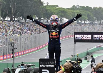 Gran Premio de Brasil ganador Max Verstappen