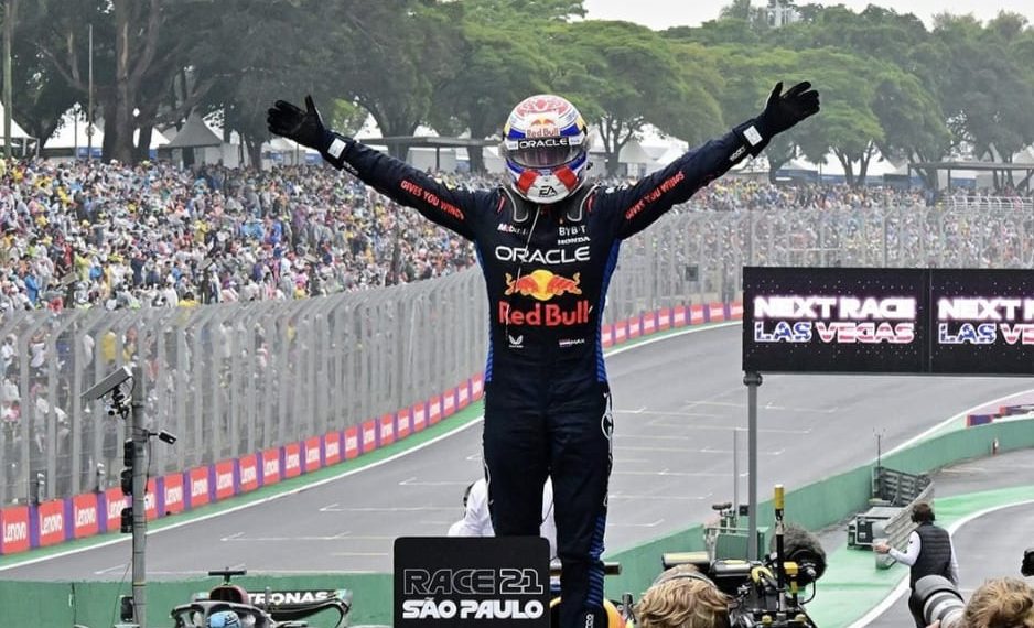 Gran Premio de Brasil ganador Max Verstappen