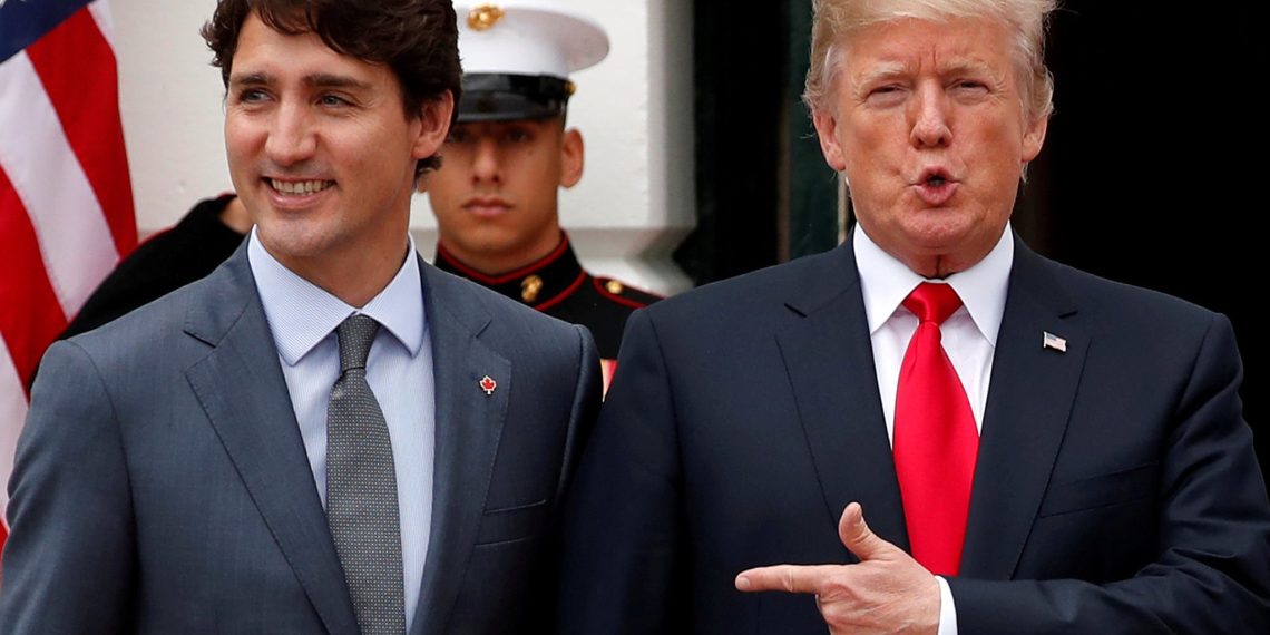 Donald Trump Justin Trudeau