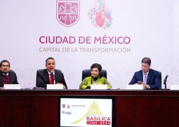 Operativo en la Basílica de Guadalupe