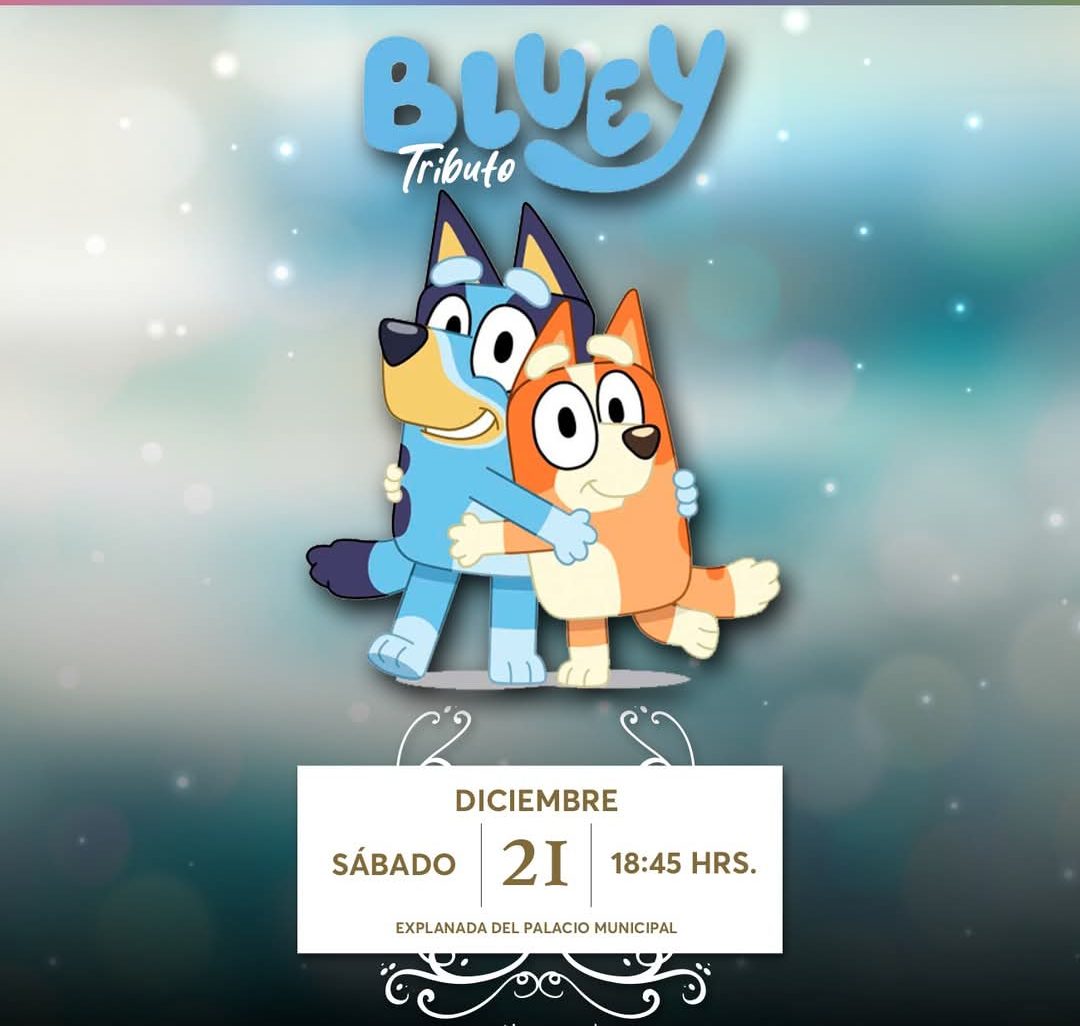 Show Bluey Tribute en Atizapán