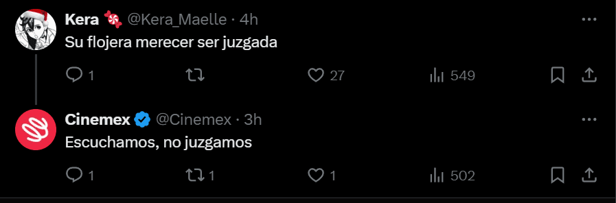 La cadena de cines Cinemex responde a críticas de usuarios por nuevo logo