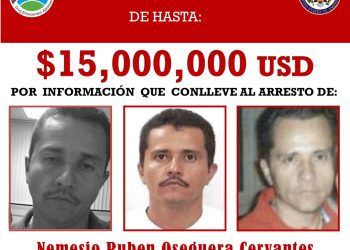 recompensa por El Mencho