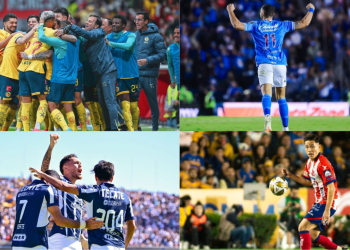 Rayados, Atléticos San Luis, América y Cruz Azul en la gran semifinal de la Liga MX