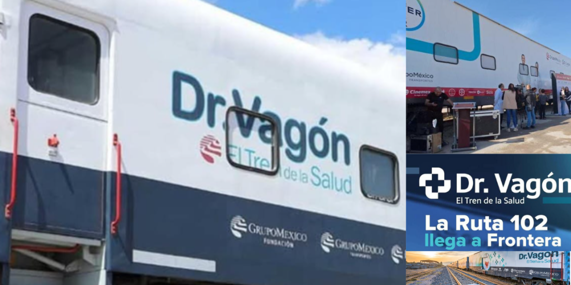 Dr. Vagón llega a Frontera Coahuila