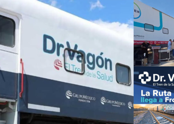 Dr. Vagón llega a Frontera Coahuila