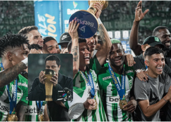 Efraín Juárez se corona campeón como director técnico en el Atlético Nacional