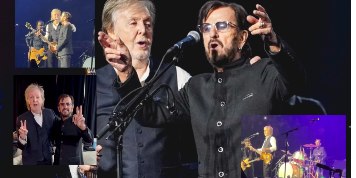 Paul McCartney y Ringo Sarr se reúnen.
