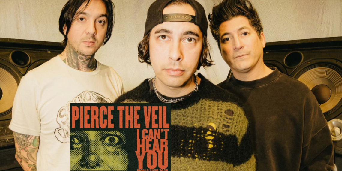 Pierce The Veil regresan a México como parte de su gira en 2025