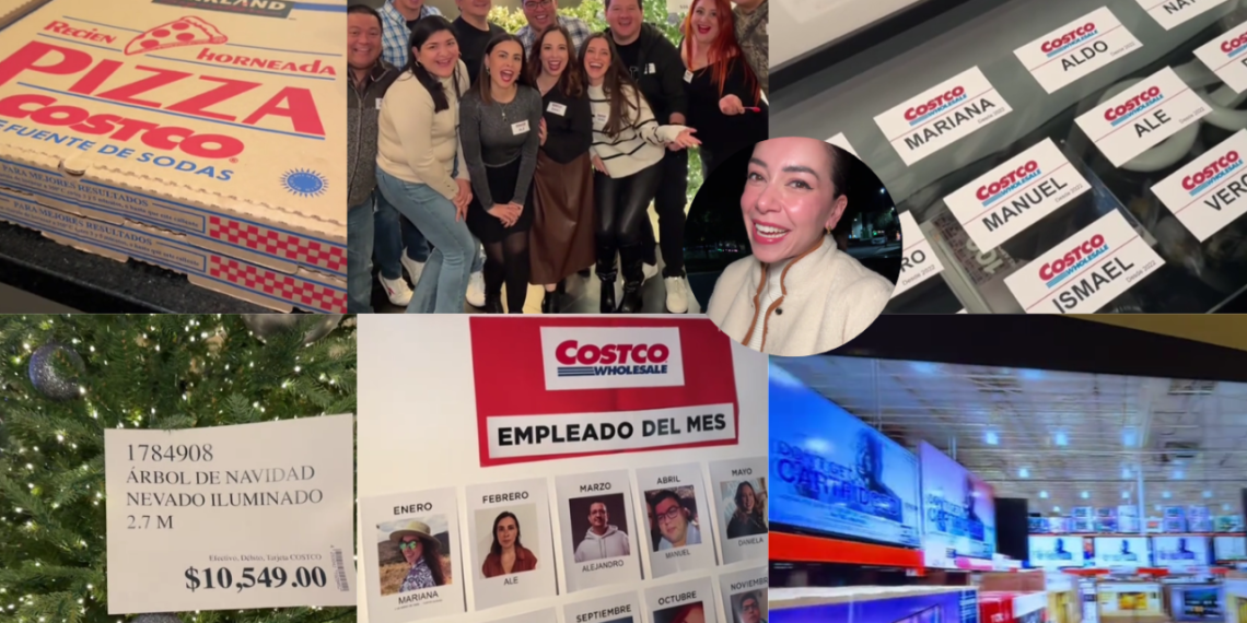 Posada al estilo Costco se hace viral en redes sociales