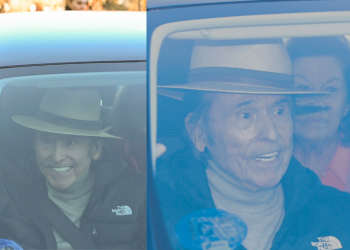 El cantante Raphael es dado de alta y sale sonriente del Hospital 12 de octubre