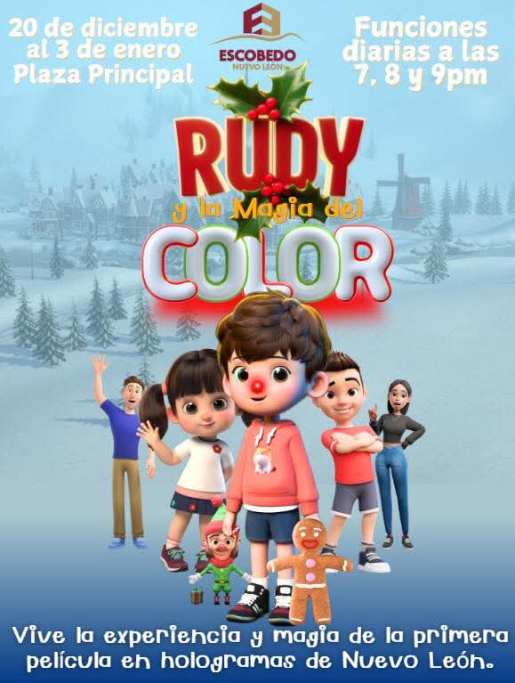 La película navideña será transmitida en la Plaza Principal de Escobedo