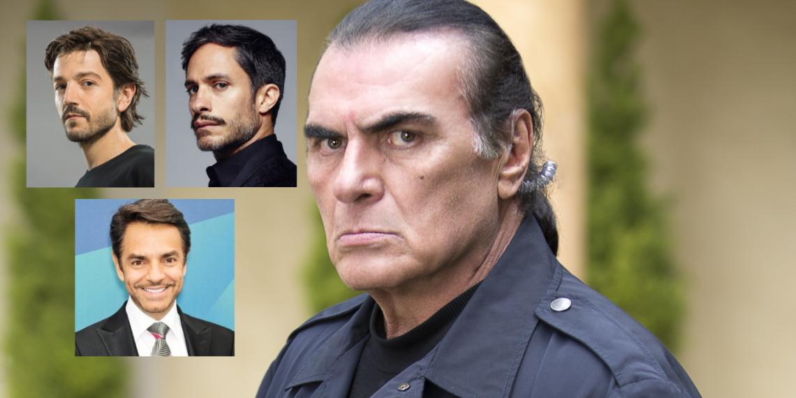 Salvador Pineda arremete contra Eugenio Derbez, Diego Luna y Gael García