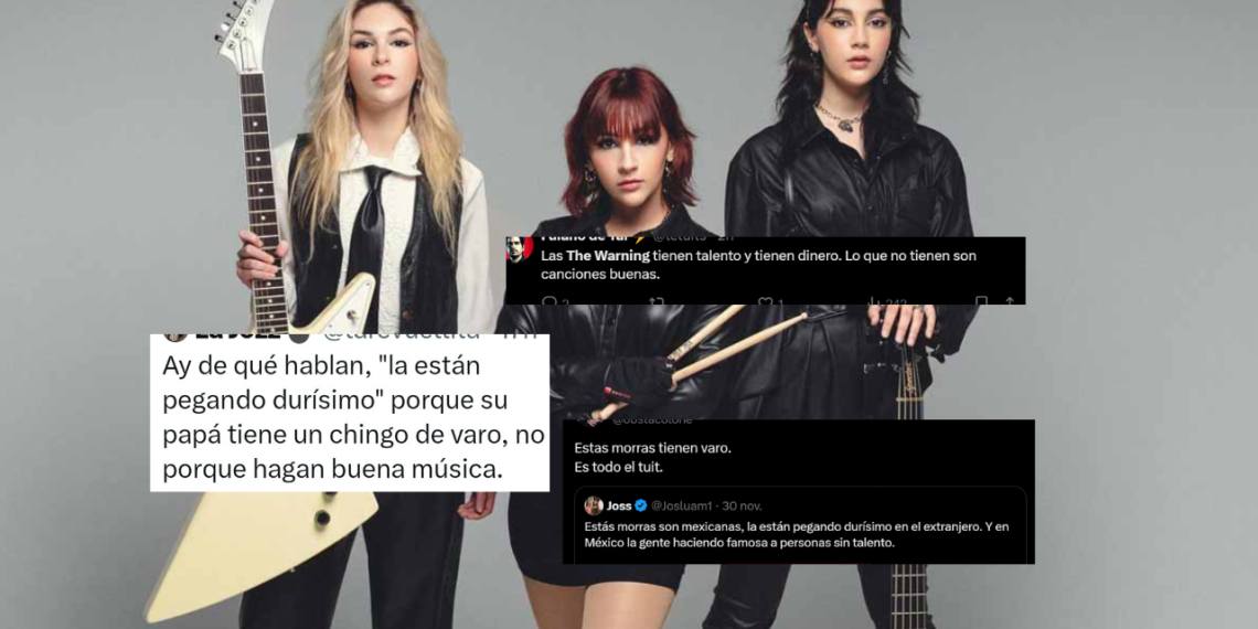 Usuarios llaman whitexicans a The Warning