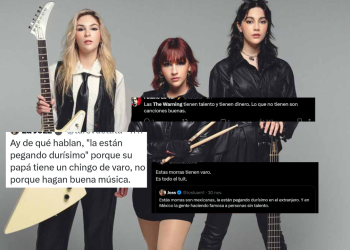 Usuarios llaman whitexicans a The Warning