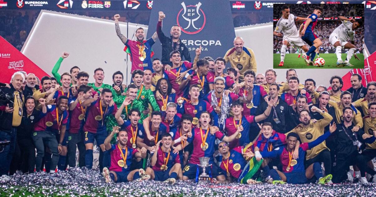 ¡Volvió la manita!: Barcelona aplasta 5-2 al Real Madrid y se corona ...