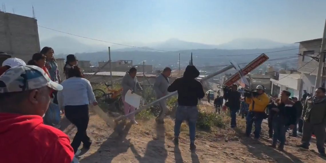 Polémica en la colonia Cuarta Transformación