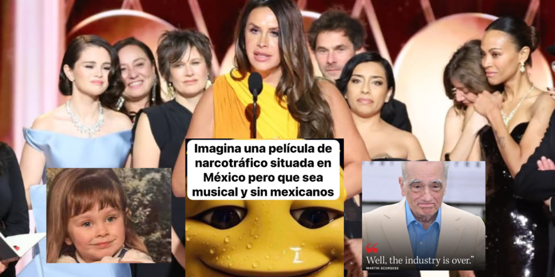 Mexicanos llenan de críticas a la película Emilia Pérez