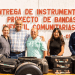 Instituto de Cultura y Artes del Estado entrega 50 instrumentos musicales a tres municipios de Campeche.