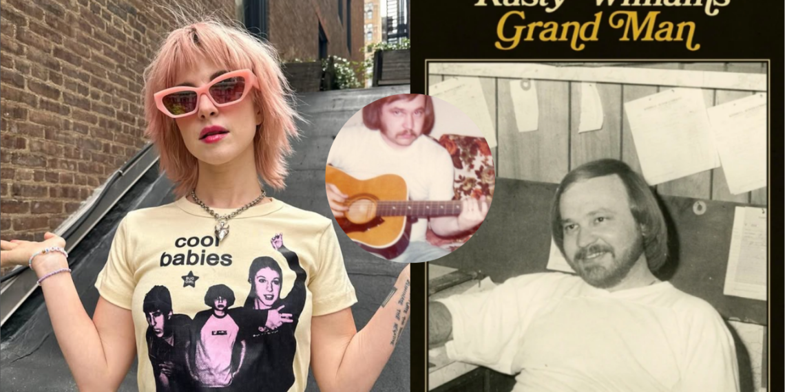 Hayley Williams ayuda a su abuelo a lanzar su disco debut después de 50 años.