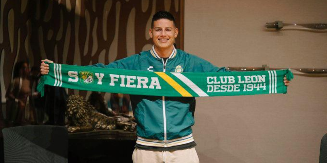 Rumores de James Rodríguez al Club León en aumento.
