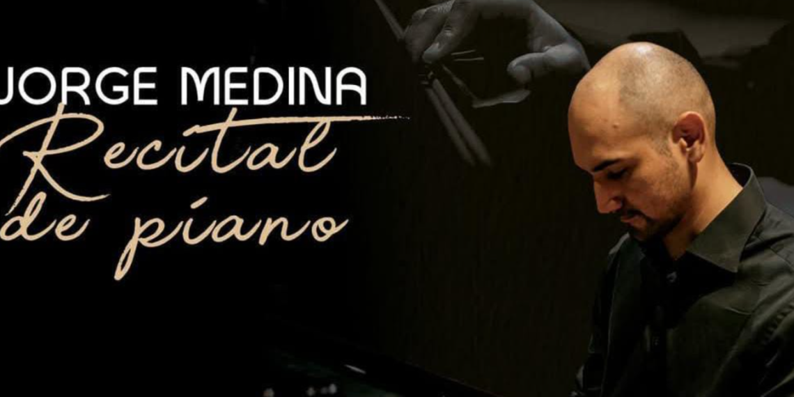 Jorge Medina dará un recital de piano gratis en Campeche