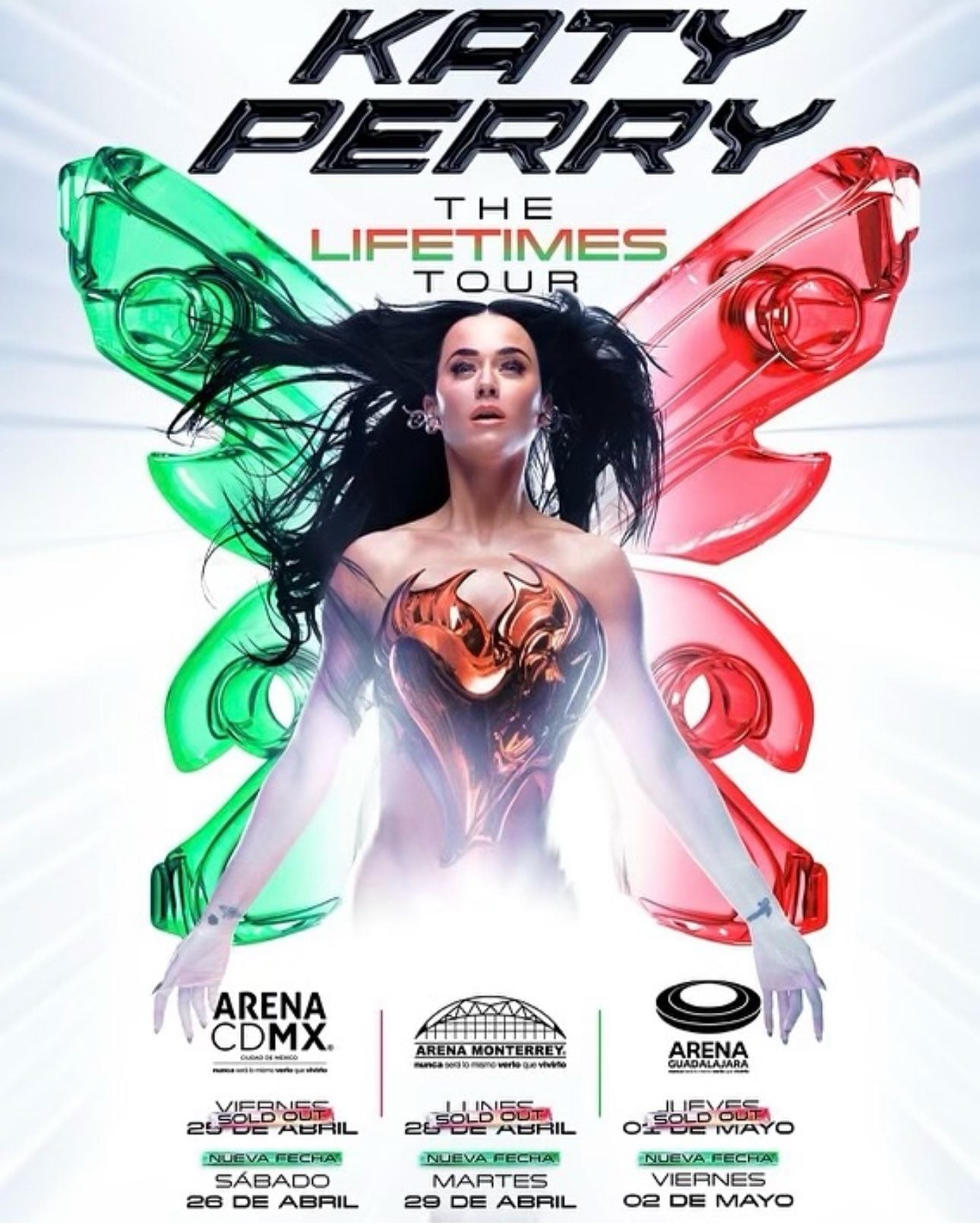 Katy Perry se suma a los conciertos en México 2025