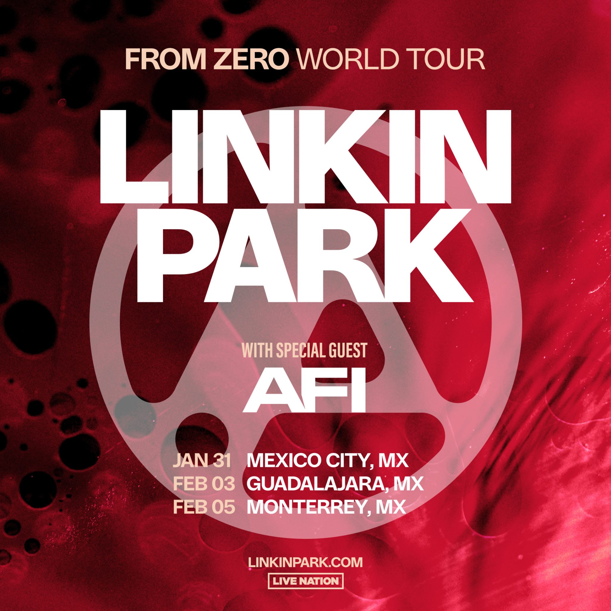 Fechas de Linkin Park en México