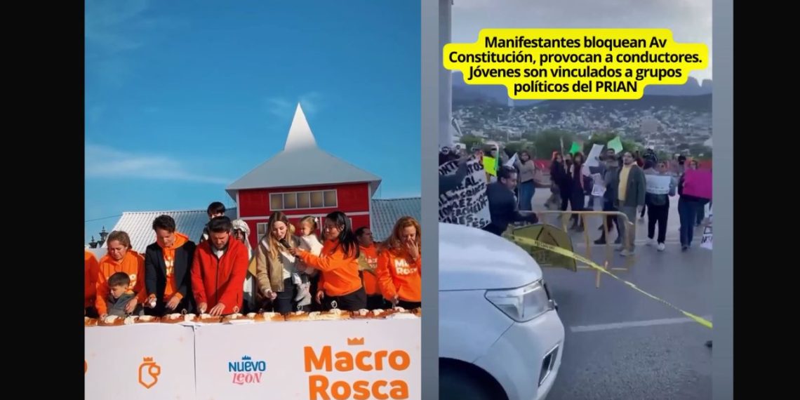 Mariana rodríguez manifestación PRIAN
