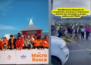 Mariana rodríguez manifestación PRIAN