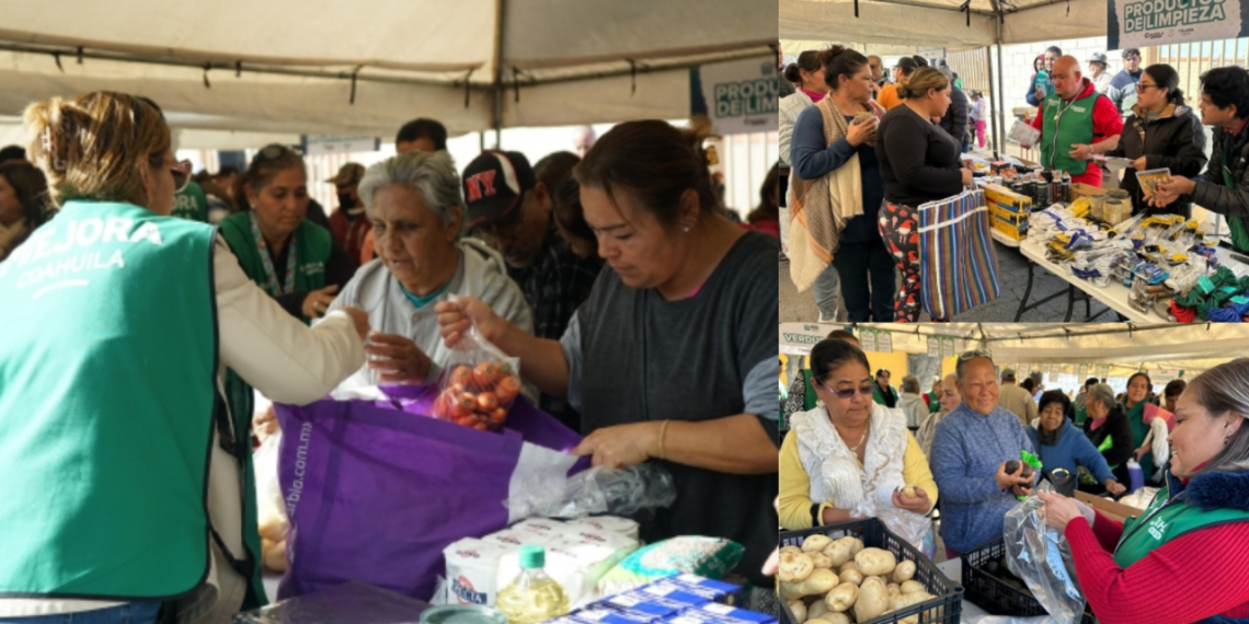 Mercadito Mejora llega a colonias de Coahuila.