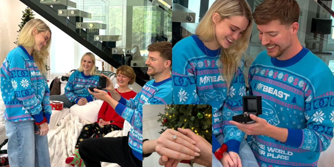 MrBeast propone matrimonio a su novia Thea