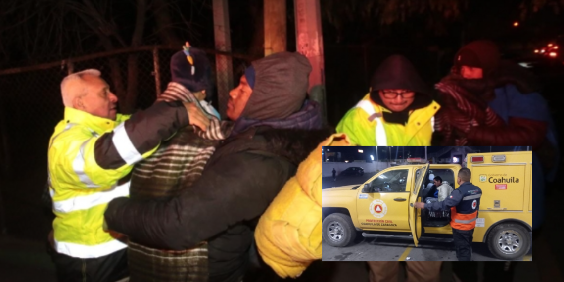 Operativos invernales Coahuila cuentan con más de 100 albergues