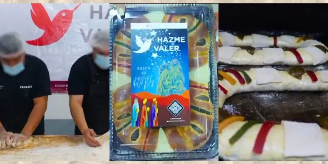 Roscas de Reyes hechas en reclusorios