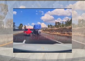 Video: Familia escapa de asalto en Edomex